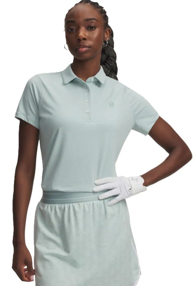 Under Armour Drive Short Sleeve damskie polo, enamel blue
