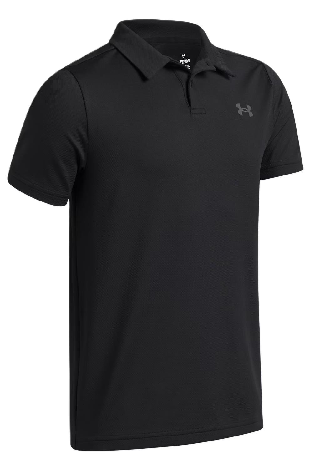 Under Armour Matchplay dziecięce polo, czarne