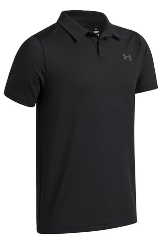 Under Armour Matchplay dziecięce polo, czarne