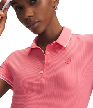 Under Armour Drive Chill damskie polo, różowe
