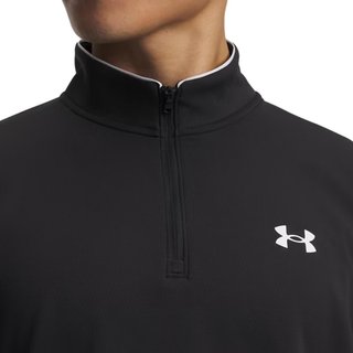 Under Armour MatchPlay 1/4 Zip męska bluza, czarno/białe