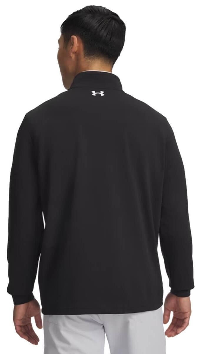 Under Armour MatchPlay 1/4 Zip męska bluza, czarno/białe