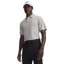 Under Armour Tee To Green Pique męskie polo, titanium/white