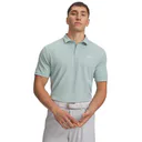 Under Armour Tee To Green Pique męskie polo, enamel blue/białe
