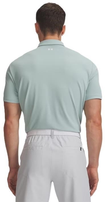 Under Armour Tee To Green Pique męskie polo, enamel blau