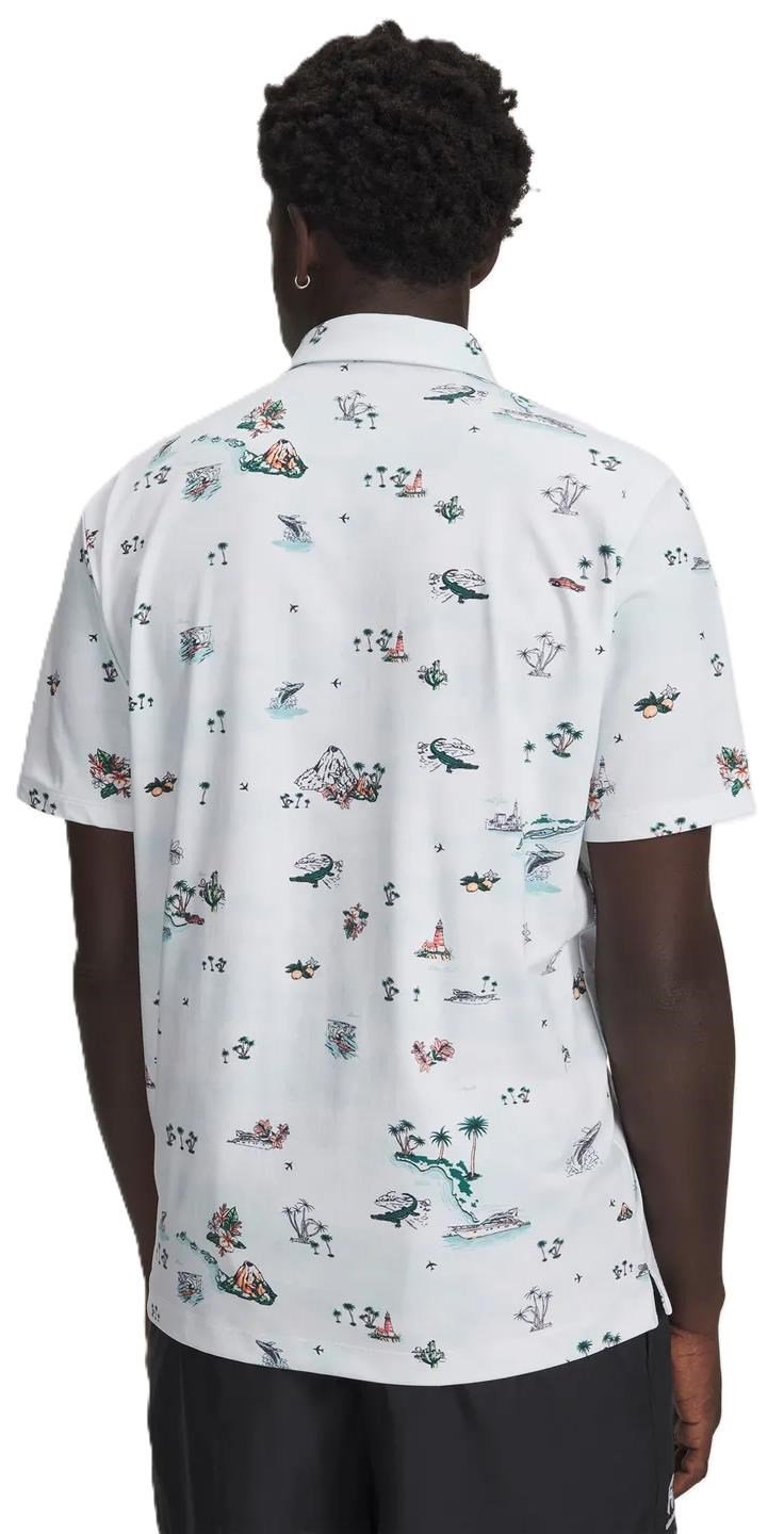 Under Armour ArmourDry Golf Trip Printed męskie polo