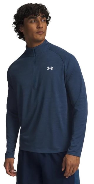 Under Armour Tech Textured 1/2 Zip top męski, granatowe