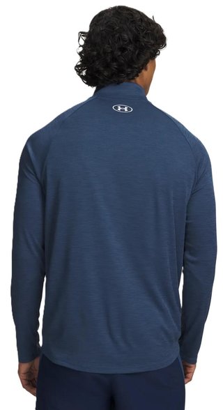 Under Armour Tech Textured 1/2 Zip top męski, granatowe