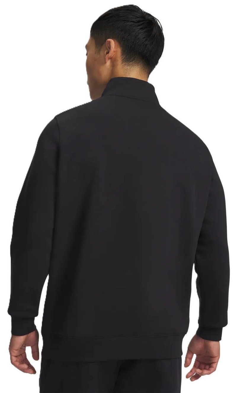 Under Armour Icon Fleece 1/4 Zip męska bluza, czarna