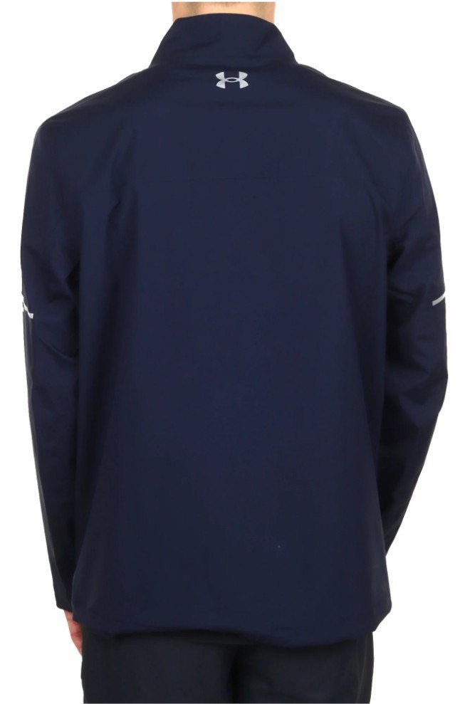 Under Armour Drive Rain męska kurtka wodoodporna, midnight navy/metallic silver