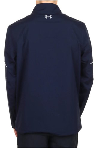 Under Armour Drive Rain męska kurtka wodoodporna, midnight navy/metallic silver