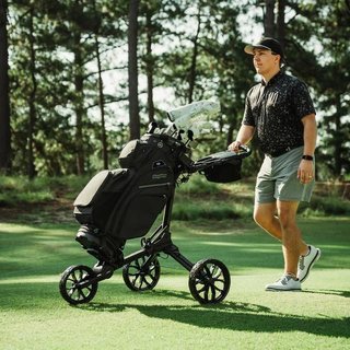 Bag Boy Nitron Auto-Open wózek golfowy, black/slate