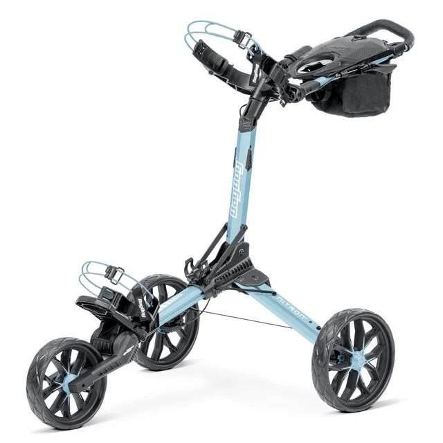 Bag Boy Nitron Auto-Open wózek golfowy, ice blue/white