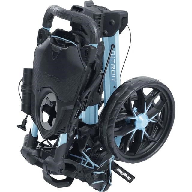 Bag Boy Nitron Auto-Open wózek golfowy, ice blue/white