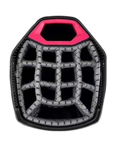 Sun Mountain H2NO C130 cart bag, czarno/szaro/rróżowy