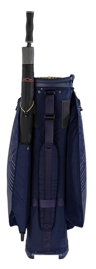 Sun Mountain H2NO C130 cart bag, granatowo/biało/złoty