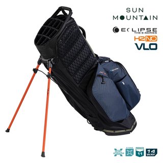 Sun Mountain H2NO  E-4.5 14 WAY VLO Waterproof stand bag, black/ink/olive