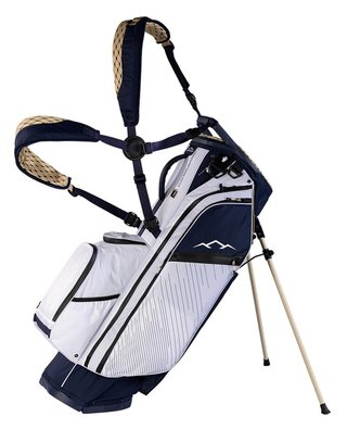 Sun Mountain H2NO  E-4.5 14 WAY VLO Waterproof stand bag, navy/gold/white