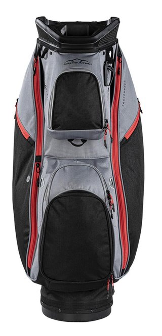 Sun Mountain Forerunner cart bag, czarno/szaro/czerwony