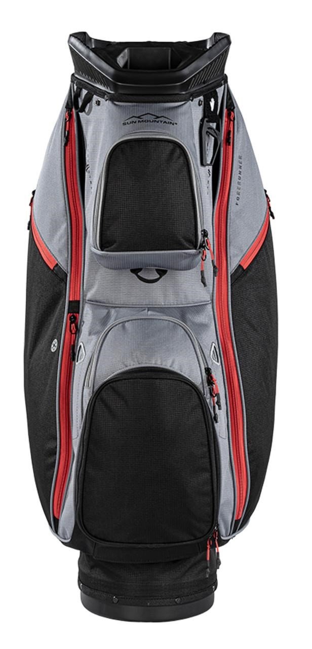 Sun Mountain Forerunner cart bag, czarno/szaro/czerwony