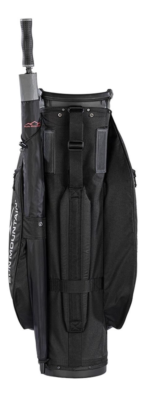 Sun Mountain Forerunner cart bag, czarno/szaro/czerwony