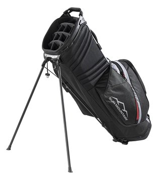 Sun Mountain Forerunner stand bag, czarno/szaro/czerwony