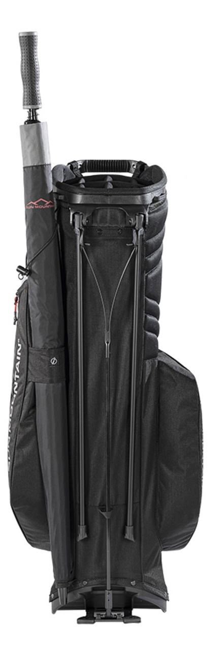 Sun Mountain Forerunner stand bag, czarno/szaro/czerwony