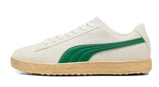 Puma Suede 30904 męskie buty golfowe, warm white/luso green
