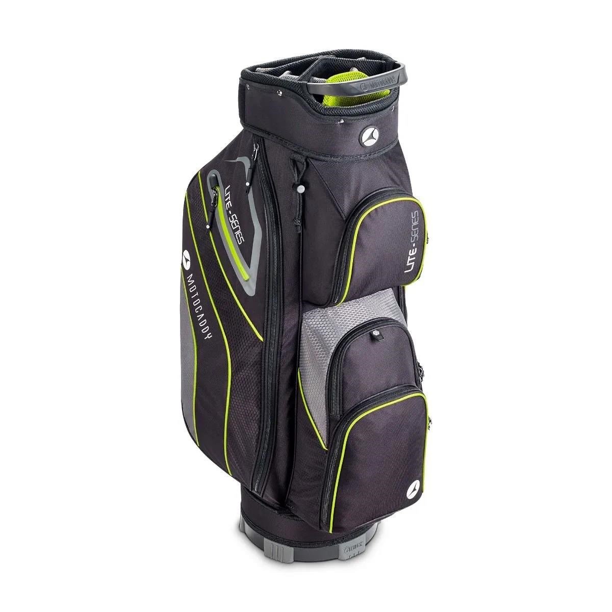 Motocaddy NEW Lite-Series cart bag, czarno/limonkowy