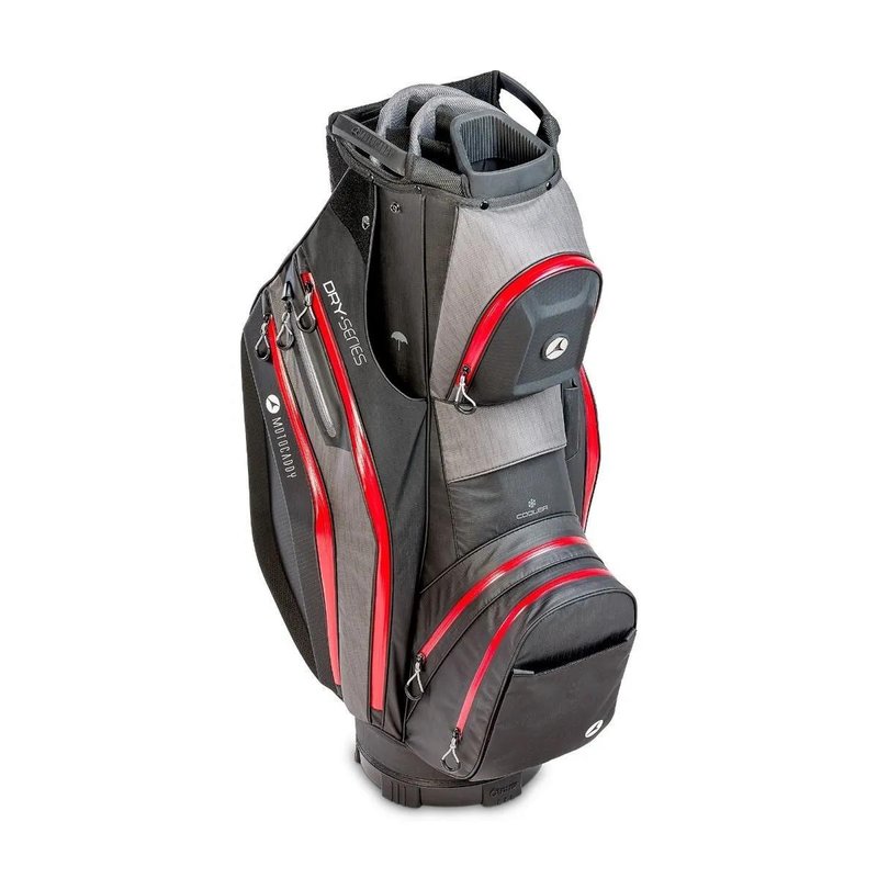 Motocaddy NEW Dry-Series cart bag, czarno/czerwony