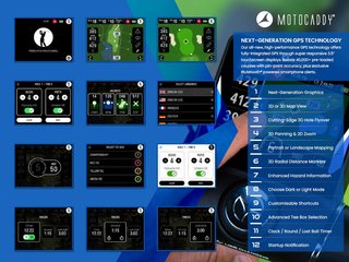 Motocaddy NEW M7 GPS REMOTE DHC wózek elektryczny