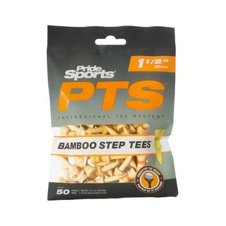 Pride Sports PTS Bamboo Step Tees 38mm, 50szt.