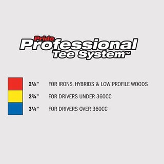 Pride Sports PTS Bamboo Step Tees 69mm, 50szt.