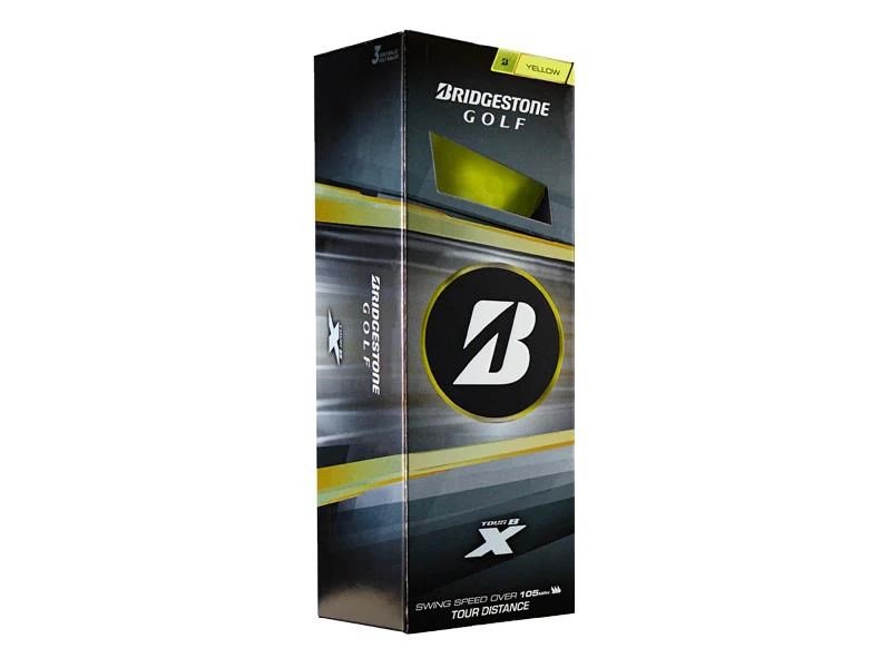 Bridgestone Tour B X piłki golfowe, żółte