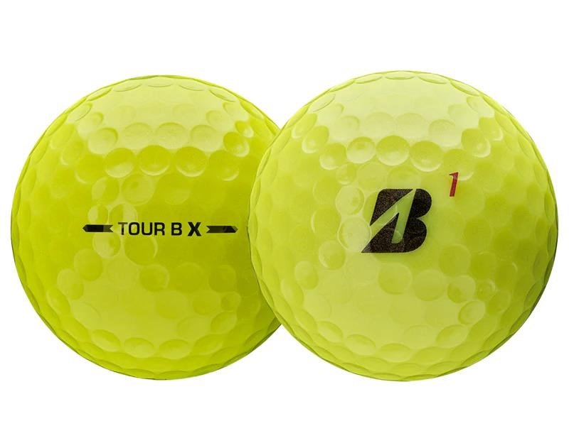Bridgestone Tour B X piłki golfowe, żółte