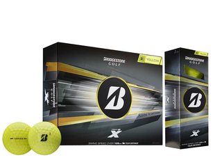 Bridgestone Tour B X piłki golfowe, żółte
