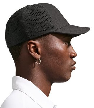 Nike Rise unisex czapka z daszkiem, czarna