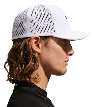 Nike Rise unisex czapka z daszkiem, biała