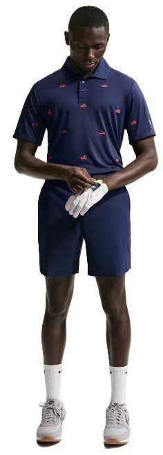 Nike Par męskie polo, navy/hot lava