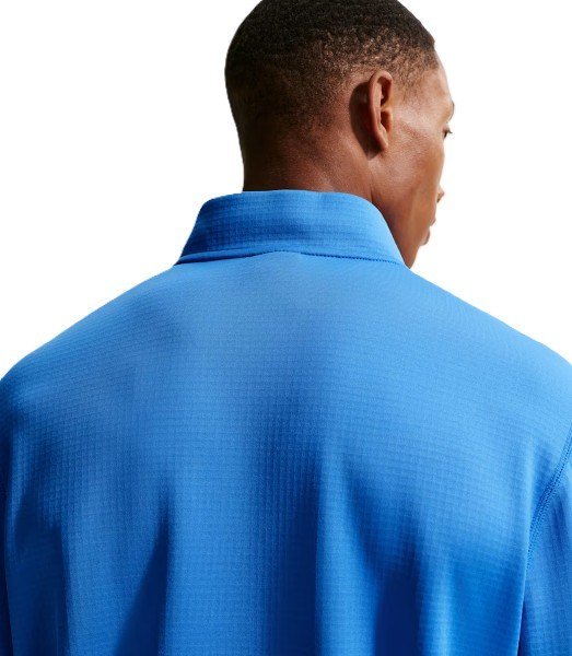 Nike Velocity 1/2-Zip męski top z długim rękawem, niebieska