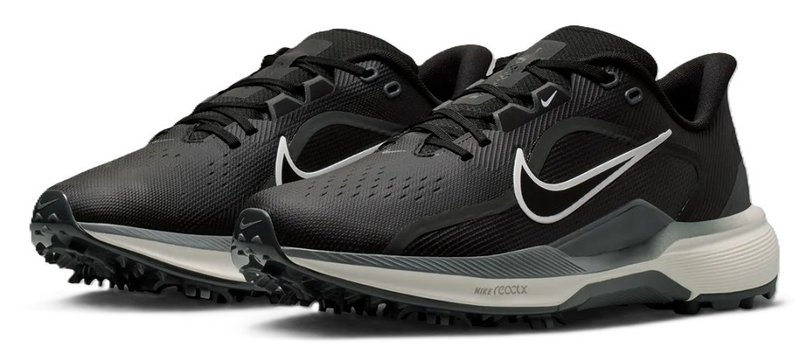Nike Pegasus 1 męskie buty golfowe, black/sail/white