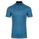 KJUS Lance Printed męskie polo, atlas blue
