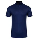 KJUS Lance Printed męskie polo, atlanta blue