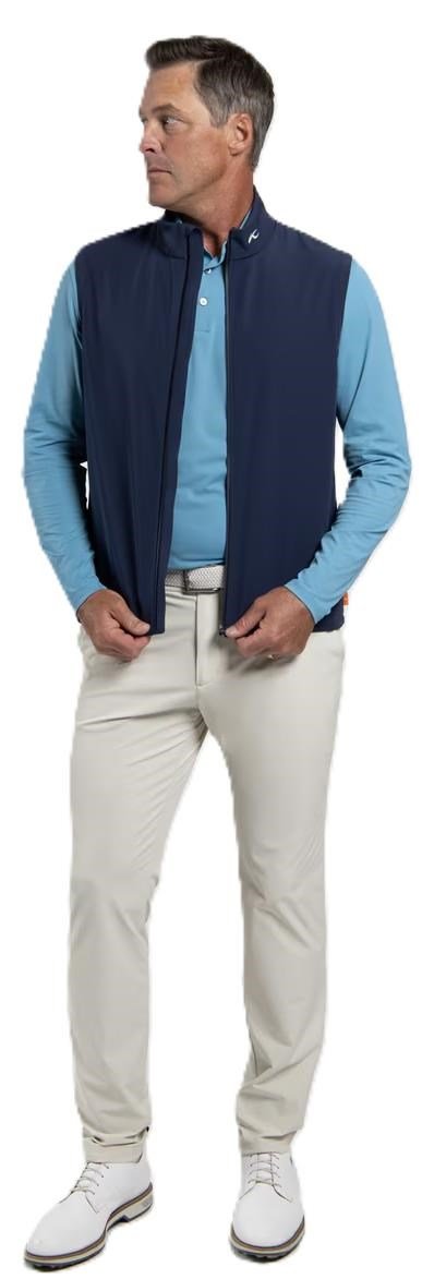 KJUS Downswing Wind Gilet męska kamizelka, atlanta blue