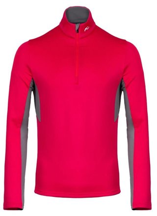 KJUS Hydraulic Midlayer Half-Zip męska bluza, rhubarb/pewter