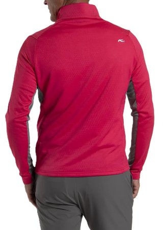 KJUS Hydraulic Midlayer Half-Zip męska bluza, rhubarb/pewter