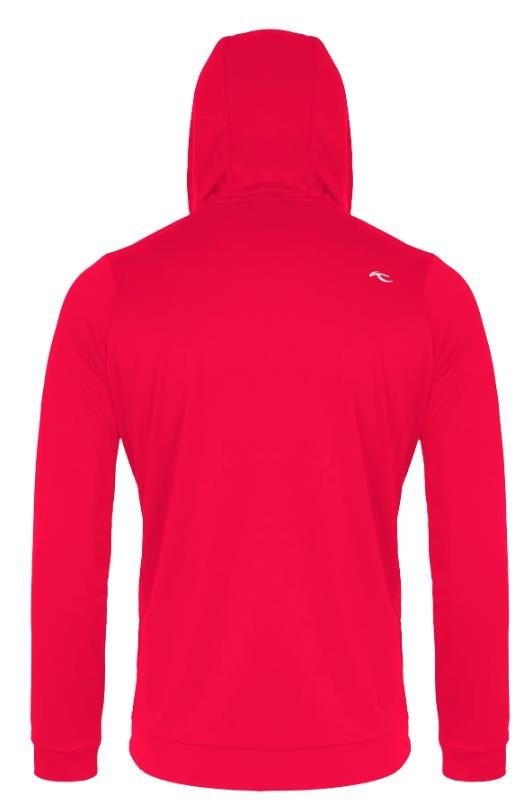 KJUS Kallen Hooded Midlayer męska bluza, rhubarb
