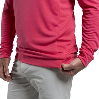 KJUS Kallen Hooded Midlayer męska bluza, rhubarb