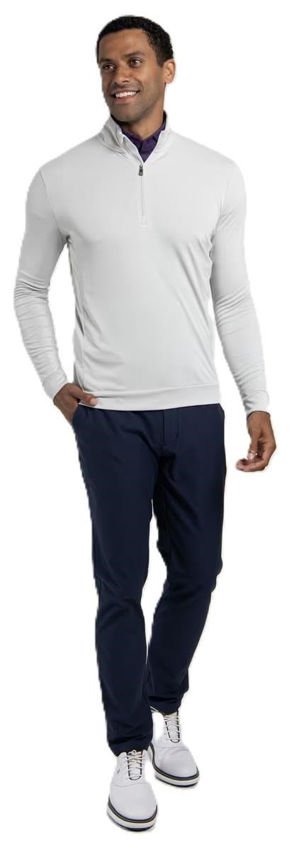 KJUS Kallen Half-Zip męska bluza, alloy