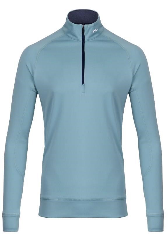 KJUS Keano Half-Zip męska bluza, riverbank/atlanta blue